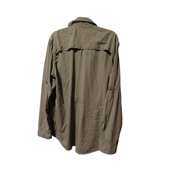 Thornbush Luxury Game Lodge Collective Outdoor Hunting Olive Work Shirt Sz 2XL - Picture 2 of 8